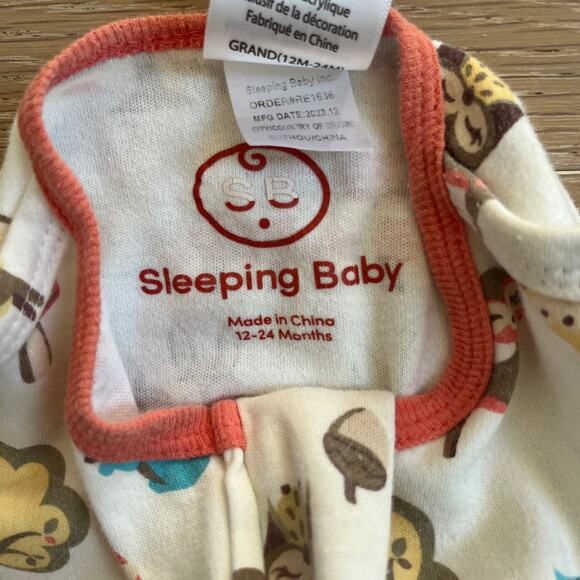 Zipadee-Zip Sleeping Baby Woodlands Animals Swaddle Transition Sleeper Large - Picture 4 of 4